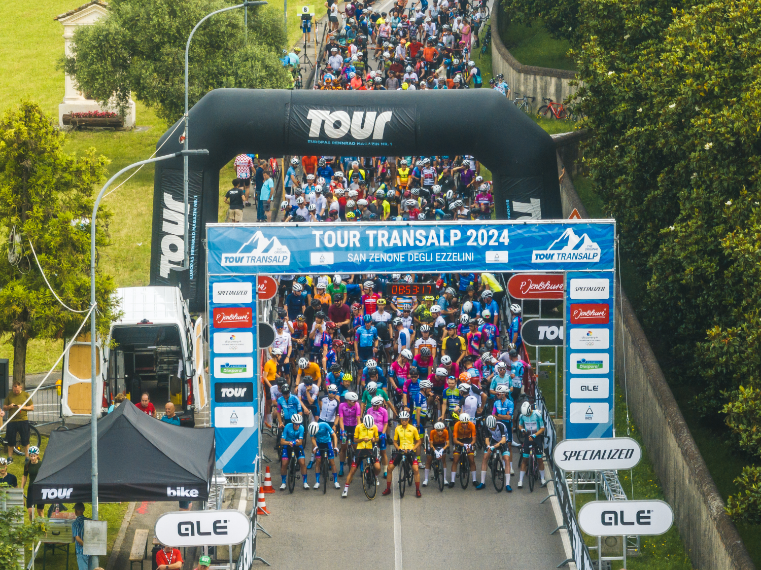 TOUR Transalp endet mit Highlight-Etappe