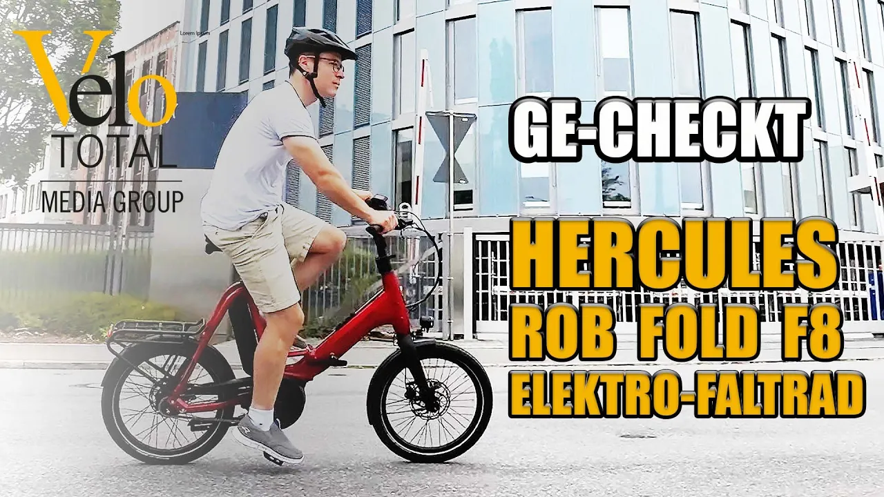 GE-CHECKT: Hercules Rob Fold F8 Elektro-FALTRAD