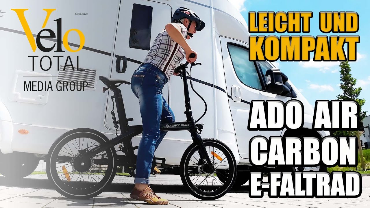 HOT STUFF: Neues ADO Air Carbon E-Faltrad