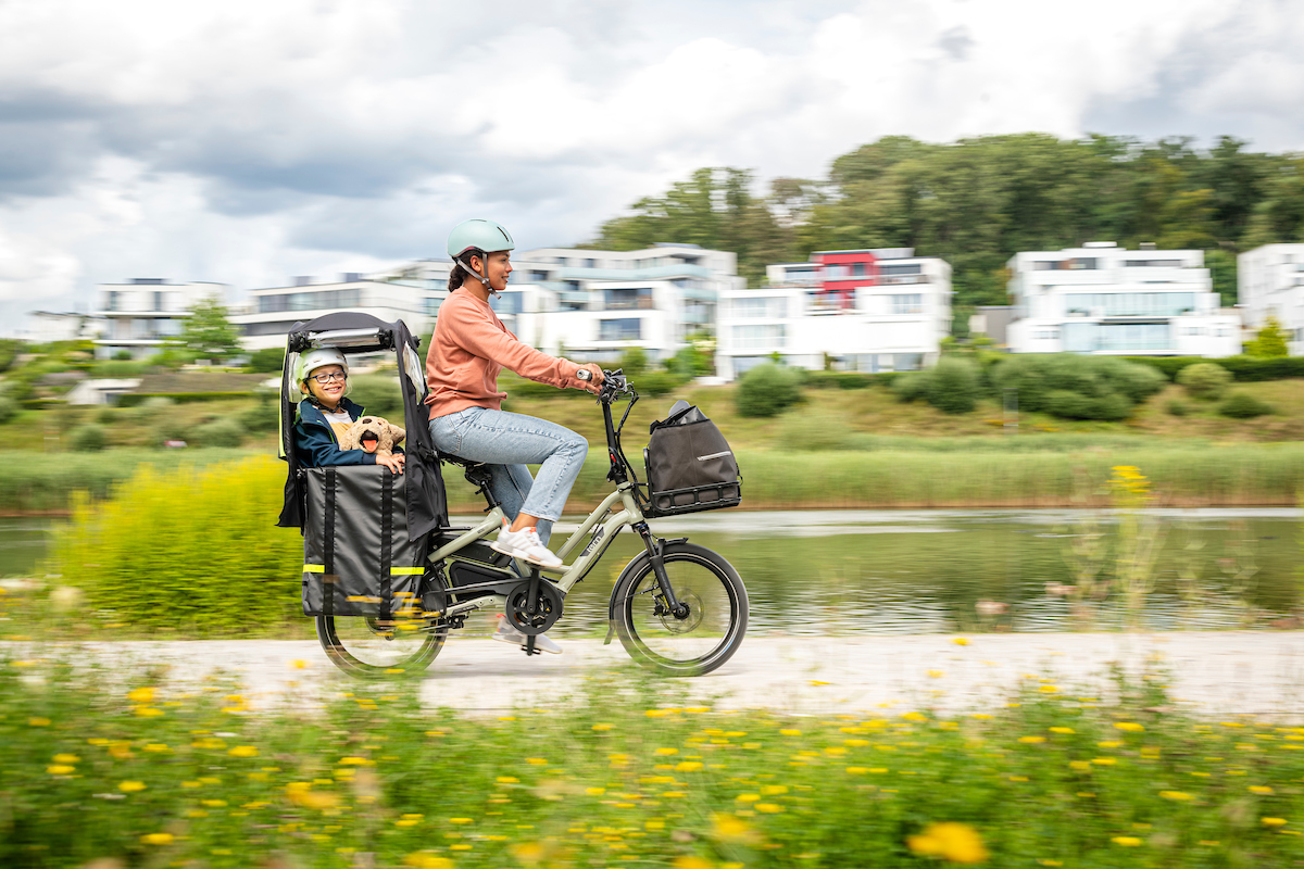 Tern mit neuem modularen Zubehör für Familien-Fahrräder