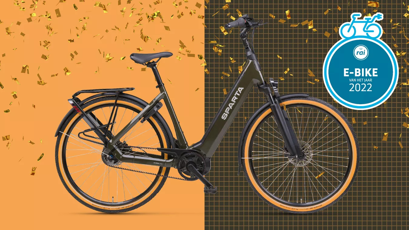 E-Bike des Jahres 2022 „Urban“ Sparta d-RULE Energy mit Spanninga-Beleuchtung