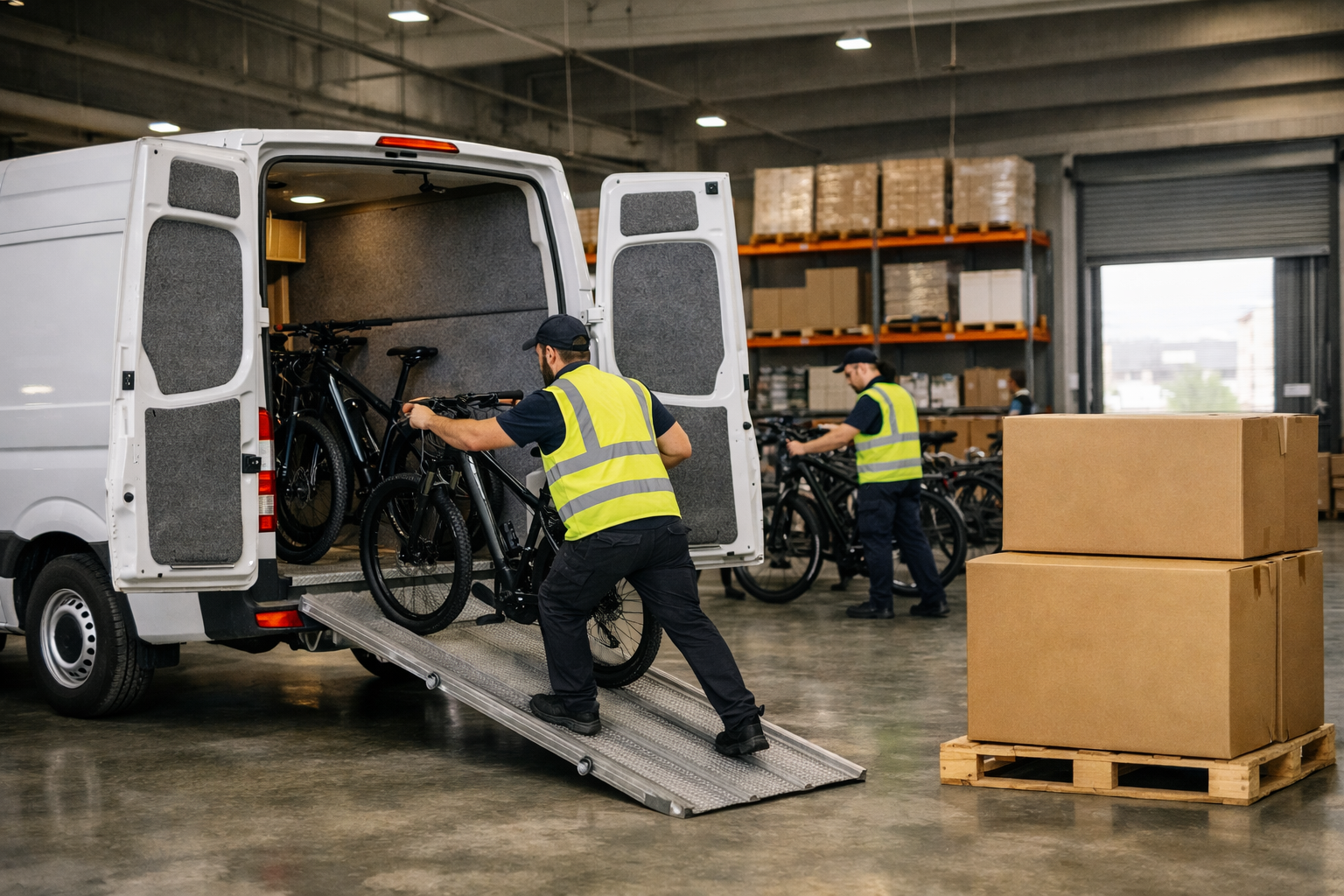Pünktlich zur Hochsaison: Upway baut eigene Logistiklösung für E-Bike-Abholungen aus