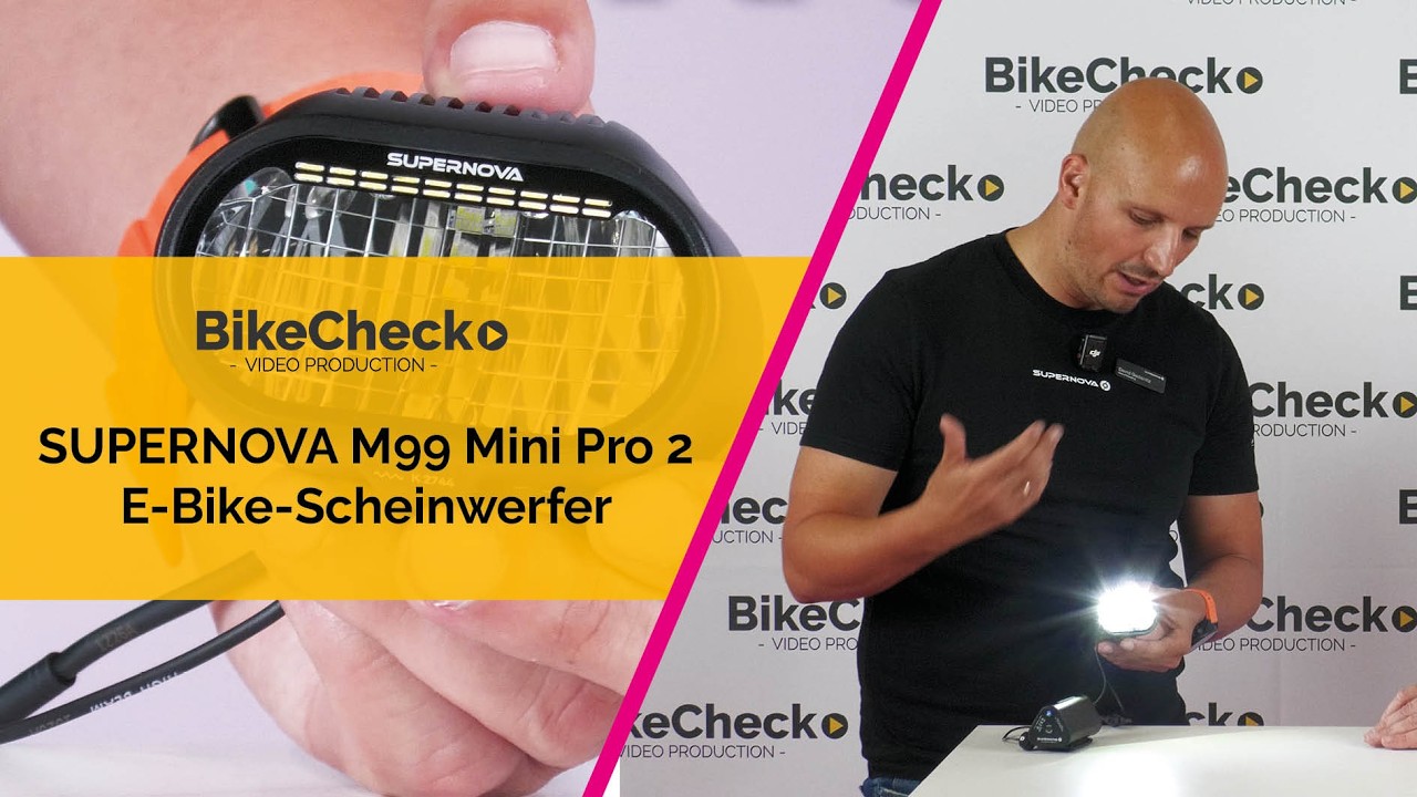 Rad-Beleuchtung der Superlative im Miniformat: Die neue Supernova M99 Mini Pro 2