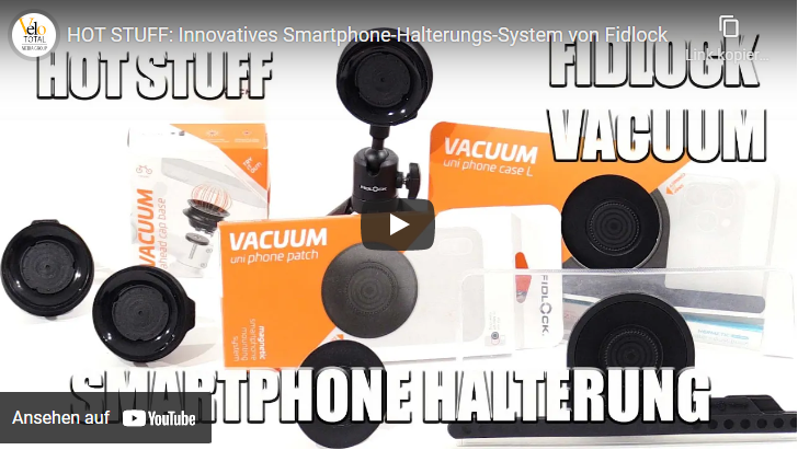 VIDEO: HOT STUFF - Innovatives Smartphone-Halterungs-System von Fidlock