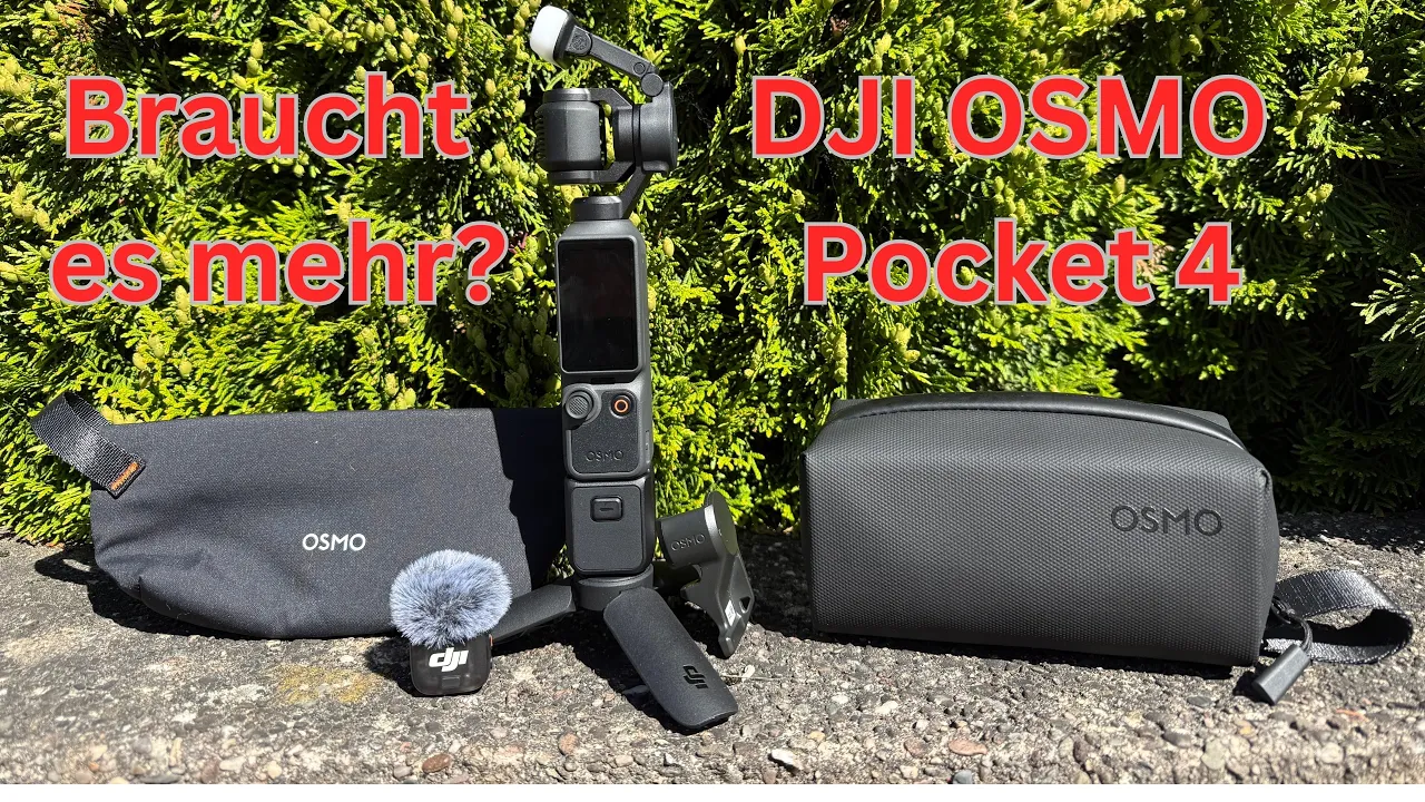 DJI Osmo Pocket 4 im Test: Der ultimative Allrounder für Content Creator?