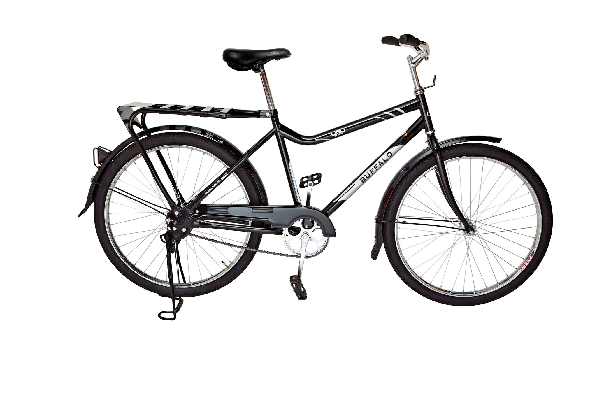 ©WorldBicycle Relief/ Das Buffalo-Fahrrad ist eigens für den Gebrauch in ländlichen Regionen von Entwicklungsländern konzipiert. Es ist robust, wartungsarm und hat eine Lastenkapazität von 100 kg plus Fahrergewicht.