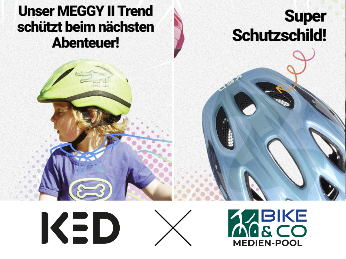 KED Ahead ab sofort im Medien-Pool von BIKE&CO