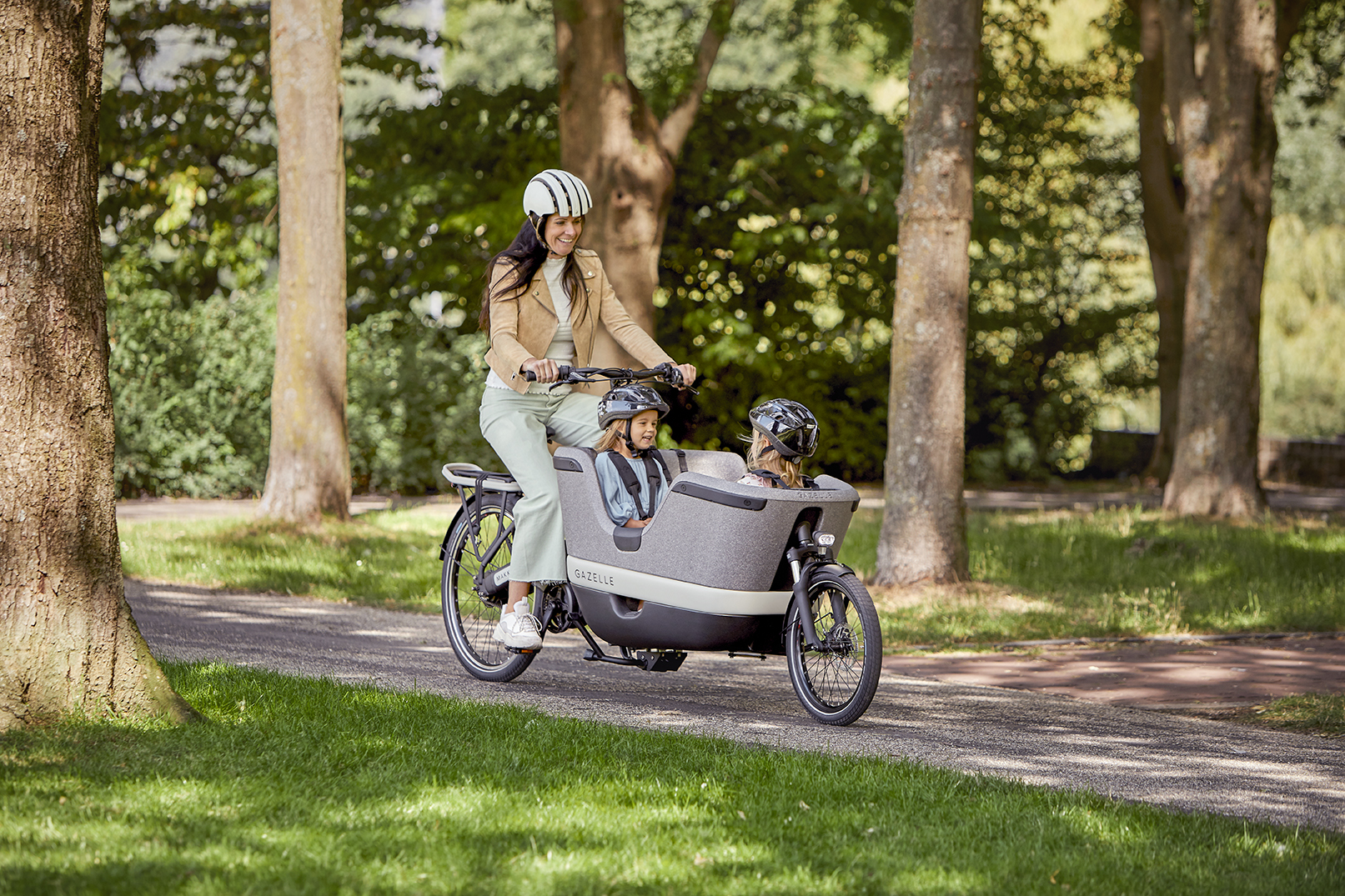 Elektrisches Lastenfahrrad Makki Load - So macht Radfahren mit den Kindern Spaß