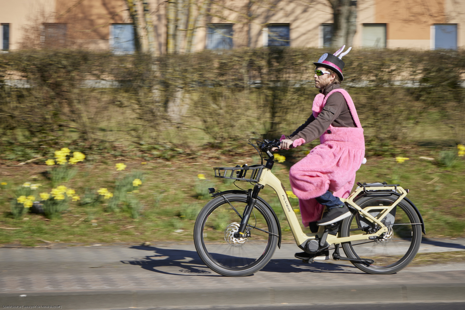 Der Osterhase fährt jetzt E‑Bike