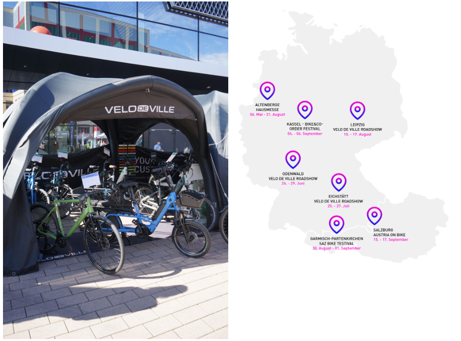 VELO DE VILLE startet Roadshow für das Modelljahr 2027