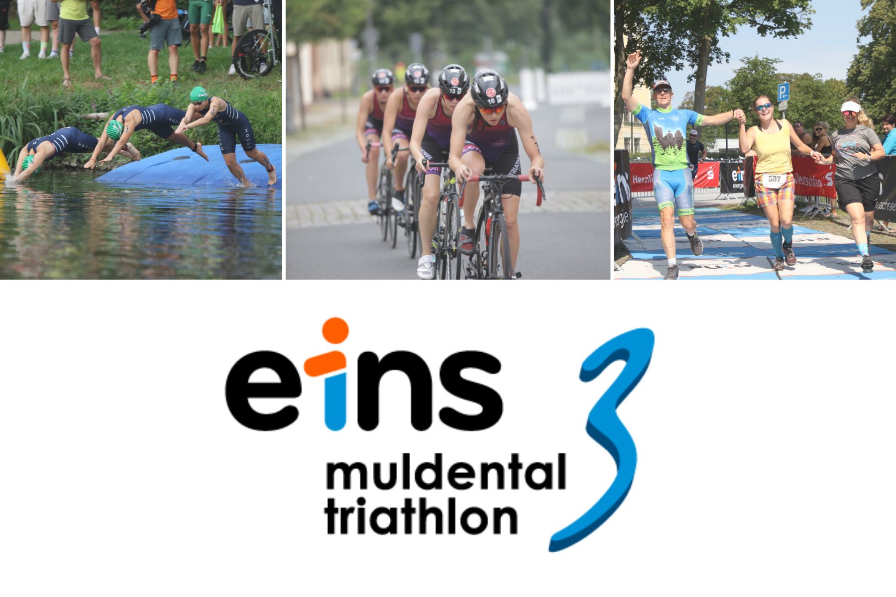 eins-Muldental-Triathlon 2024: Erstmals mit Olympischer Distanz / Anmeldestart seit 01.01.2024