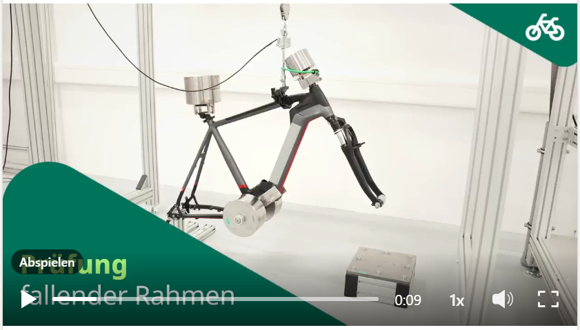 So testet die DEKRA E-Bike-Rahmen