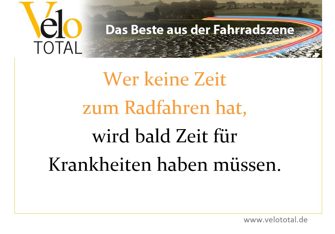 Velo Spruche Velototal Das Grosste Fahrrad Netzwerk