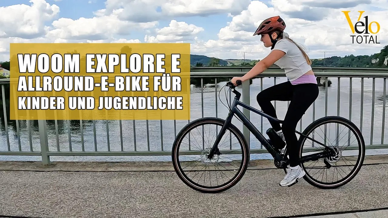 woom EXPLORE e: Das Allround-E-Bike für Kinder und Jugendliche