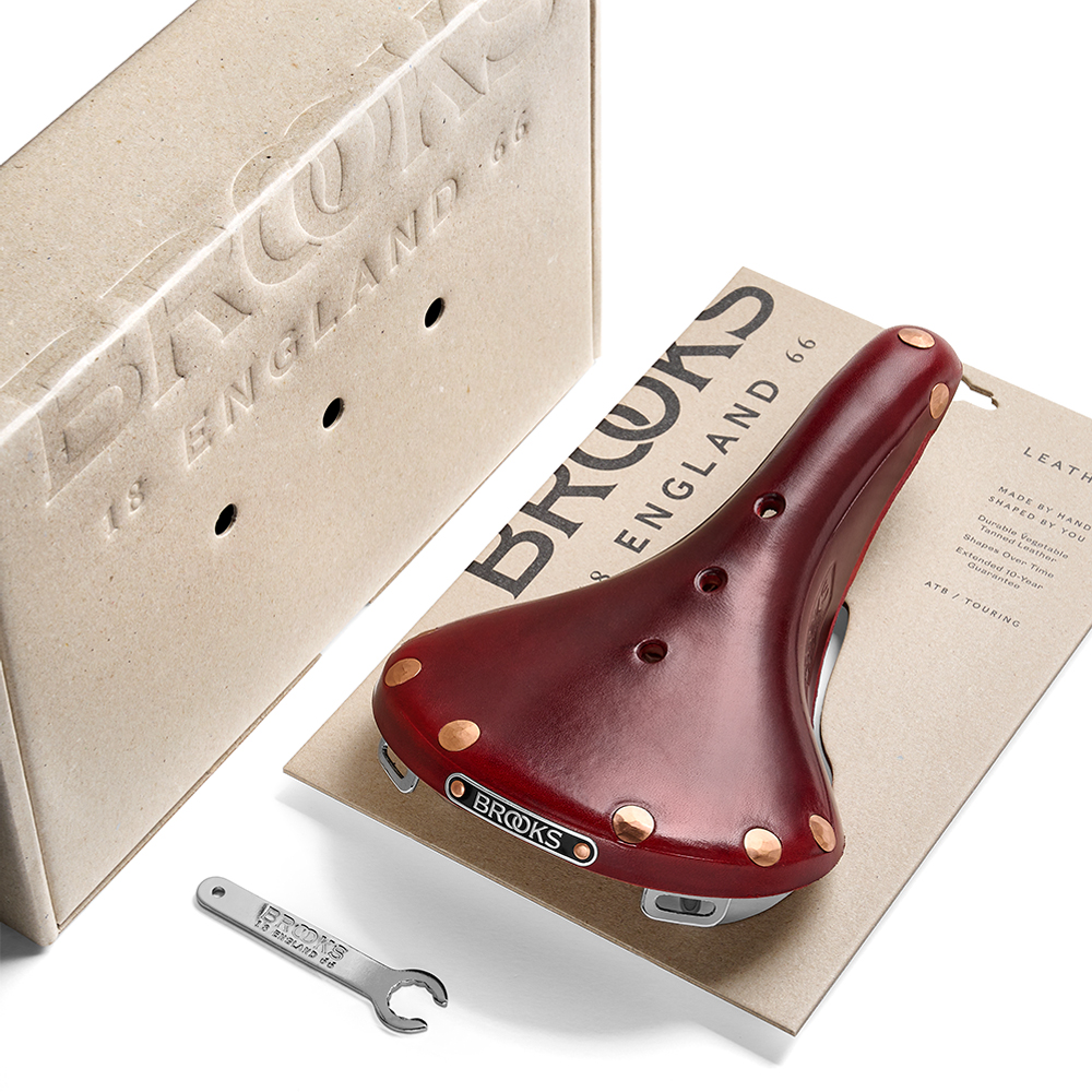 Brooks präsentiert eine limitierte Kollektion historischer Sättel. ©Brooks