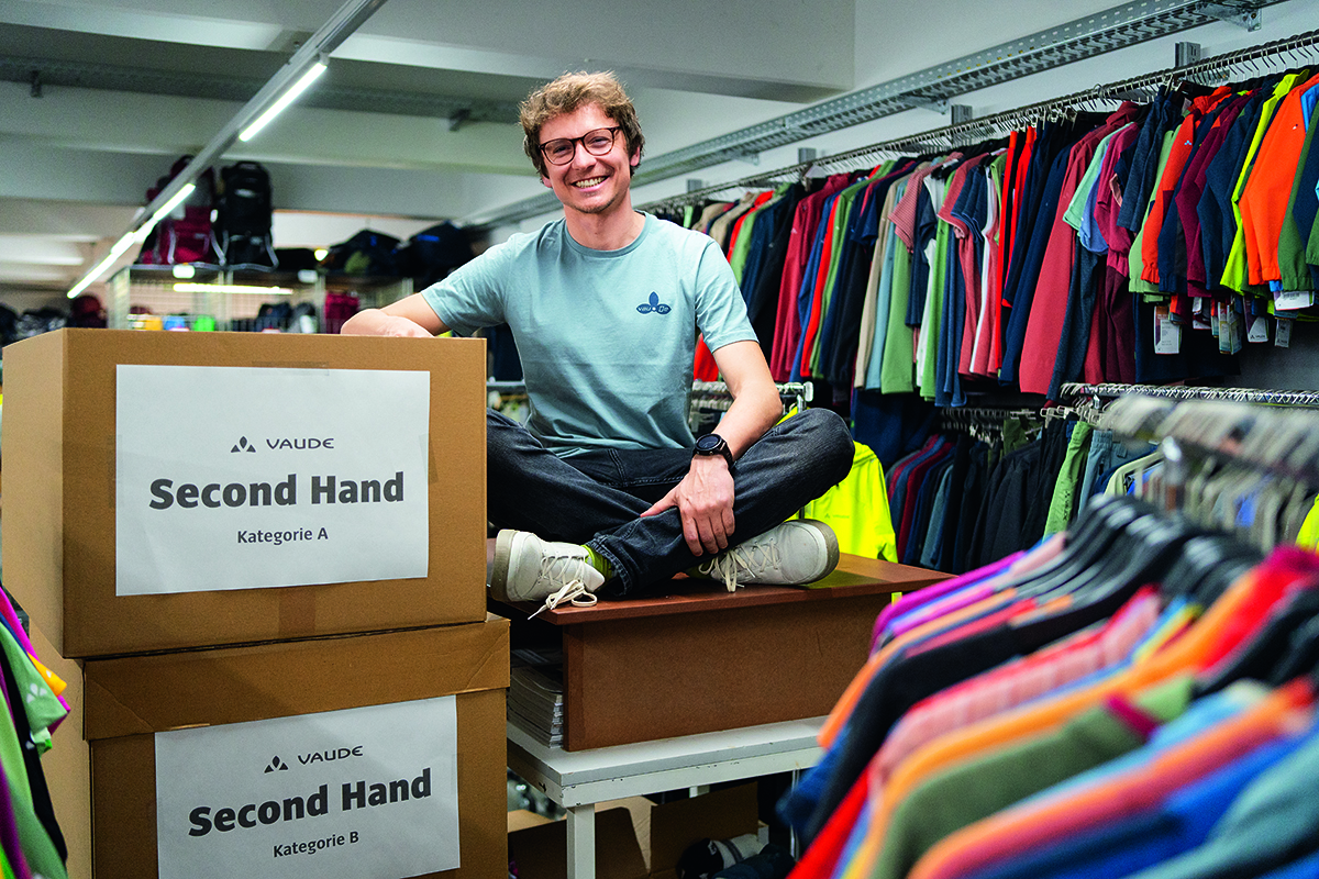 VAUDE bietet Second Hand Produkte im Online-Shop an