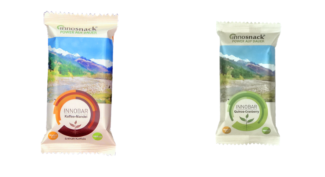 Innosnack bringt neuartigen Energieriegel mit innovativem Kohlenhydratmix auf den Markt