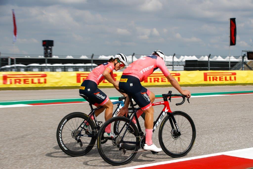 Mads Pedersen Elisa Longo Borghini - The Circuit of The Americas Trek-Segafredo and Pirelli 