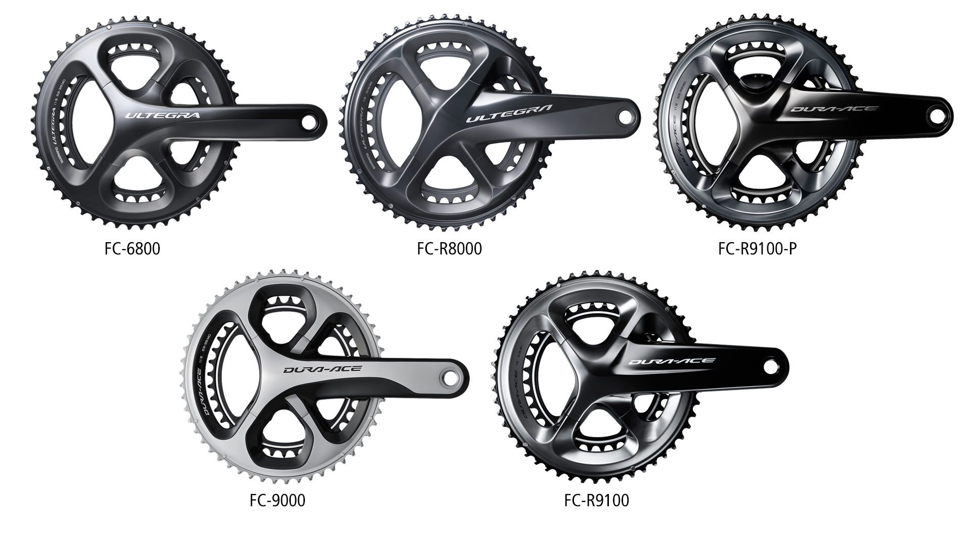 SHIMANO RUFT VERKLEBTE 11-FACH-RENNRAD-KURBELN ZURÜCK