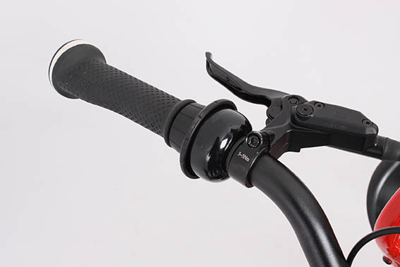 Lautstarke Drehgriffklingel am woom NOW