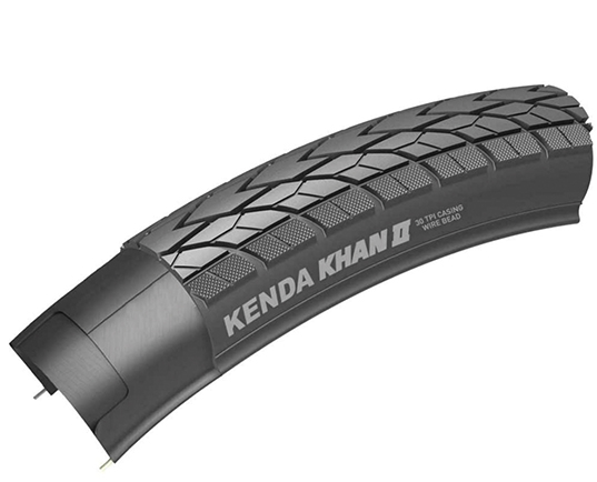 Mit viel Gummi und dem bewährten K-Shield bietet der Khan II hervorragenden Pannenschutz.