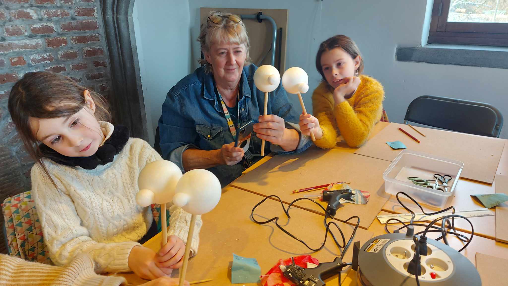 Atelier enfants et parents marionnette à sac ''Je suis un bonhomme de neige''