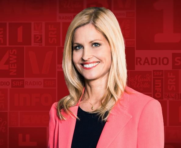 Schweiz Aktuell Moderatorin Sabine Dahinden (Bildquelle: SRF)