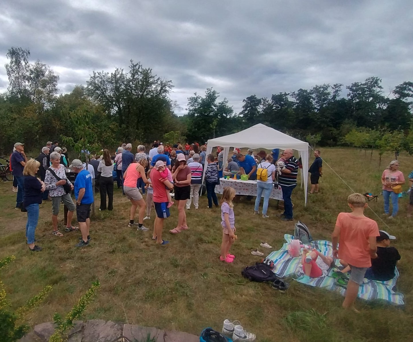SambaZamba auf der Burgdorfer Streuobstwiese