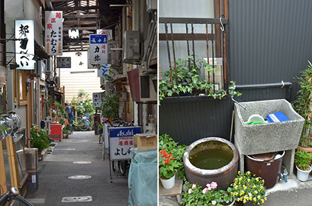 昭和30年代を彷彿とさせる景色がそこかしこに。