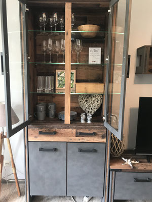 Blick in die Vitrine