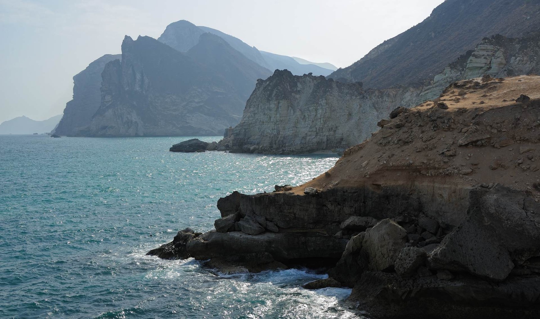 April: Südküste im Oman