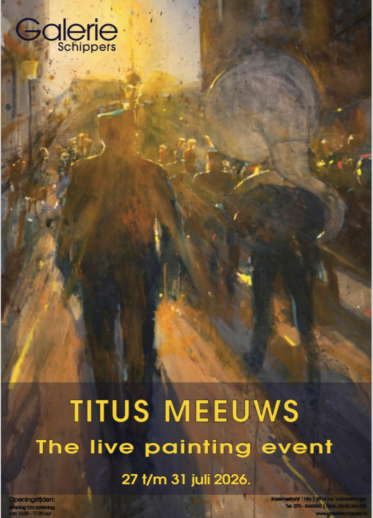 live schilderen Titus Meeuws Schippers Den Haag