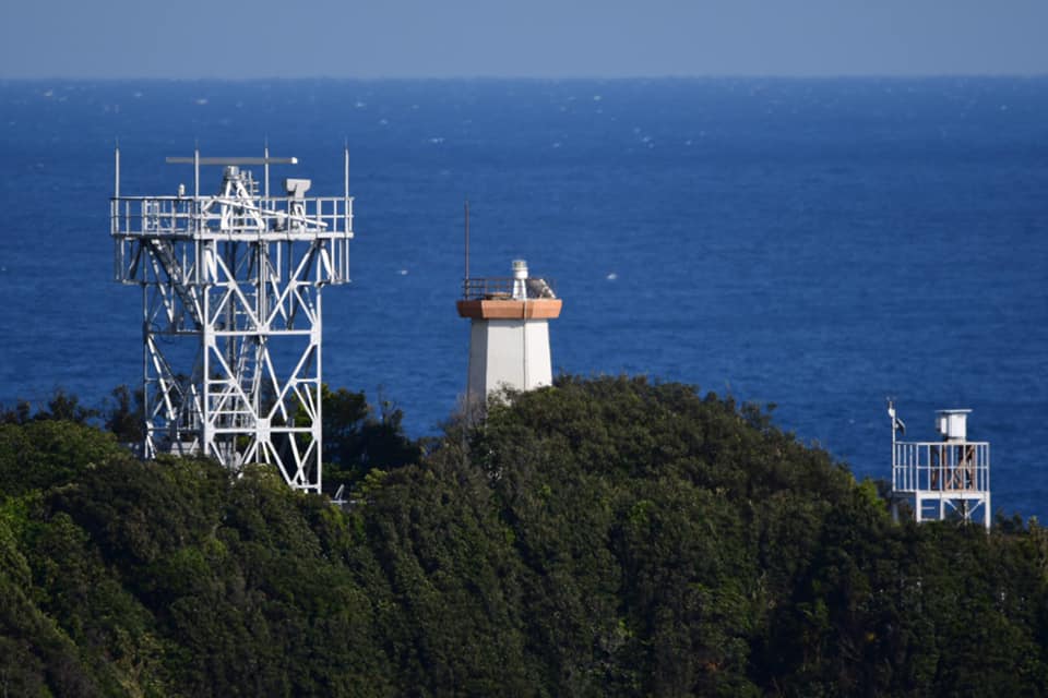 6917 尾之間灯台 (鹿児島県)　屋久島の南端に位置する。