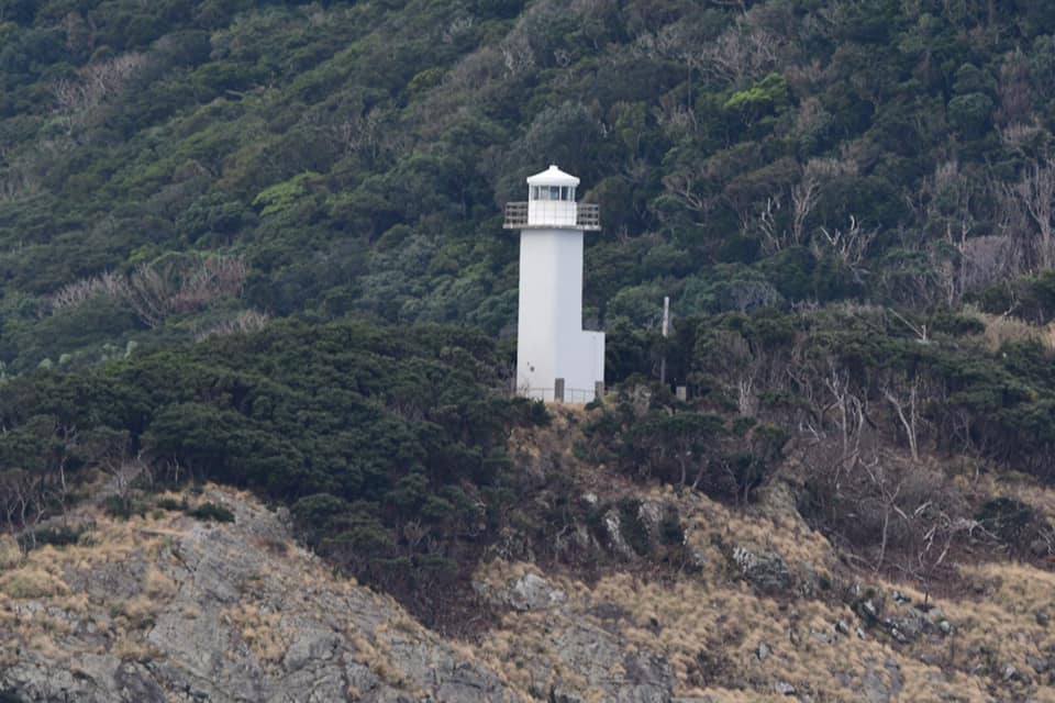 これは、口永良部島行フェリーより撮影。