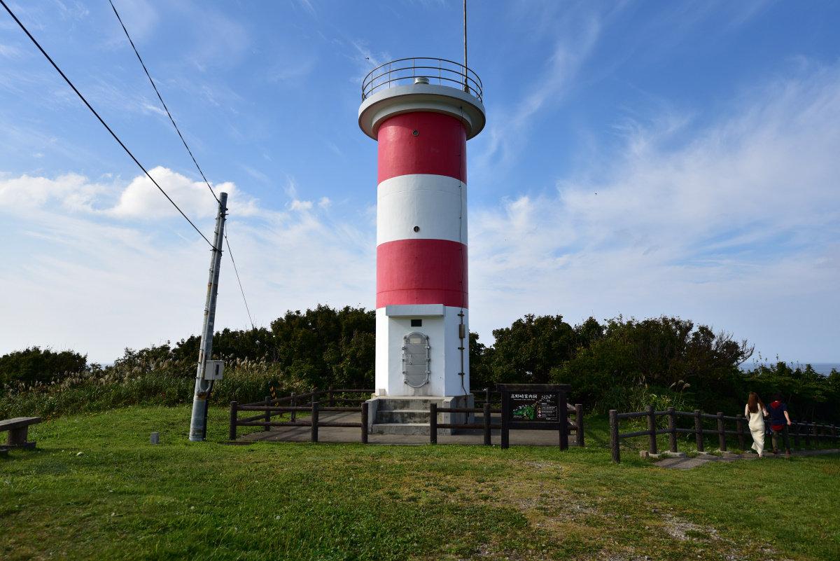 1503 高野埼灯台 (青森県)　素敵なロケーションです。