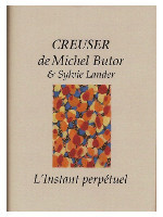 texte Michel Butor, peintures Sylvie Lander, l'Instant Perpétuel Éditions