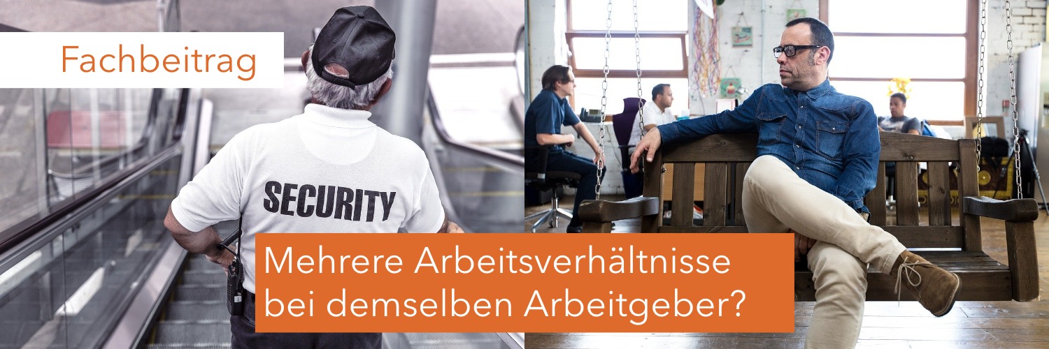 Mehrere Jobs bei einem Arbeitgeber und ihre Eingruppierung Ditschler