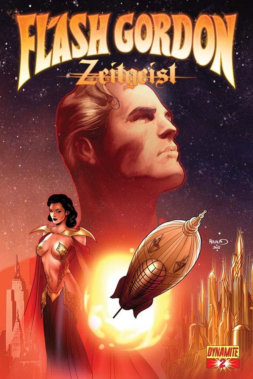 Flash Gordon: Zeitgeist #2 cover by Paul Renaud.