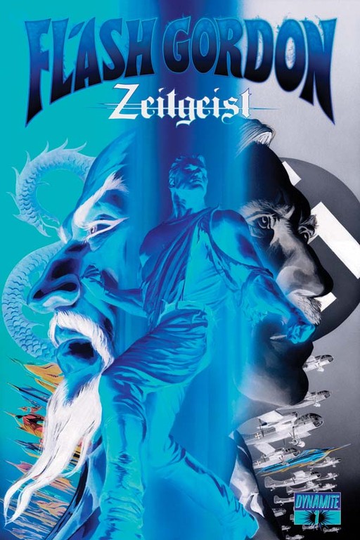 Flash Gordon: Zeitgeist #1 "Negative" incentive cover by Alex Ross