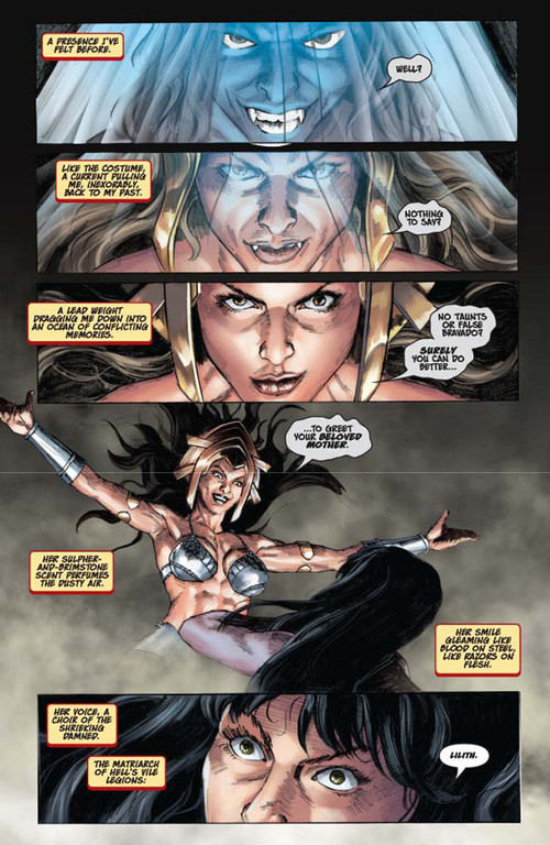 Vampirella #14 -- page 4 (script: Trautmann / art: Berkenkotter)