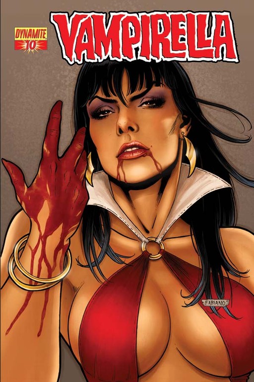 Vampirella #10 cover by Fabiano Neves