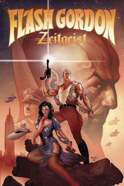 Flash Gordon: Zeitgeist #1 cover by Paul Renaud