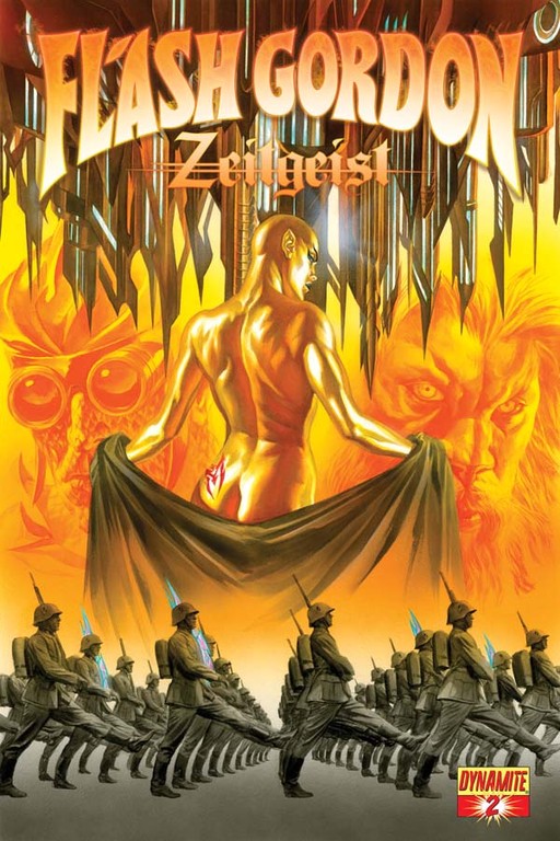 Flash Gordon: Zeitgeist #2 cover by Alex Ross.