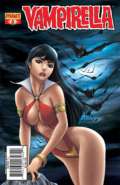 Vampirella #6 cover by Alé Garza