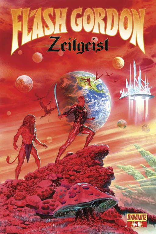 Flash Gordon: Zeitgeist #3 cover by Alex Ross