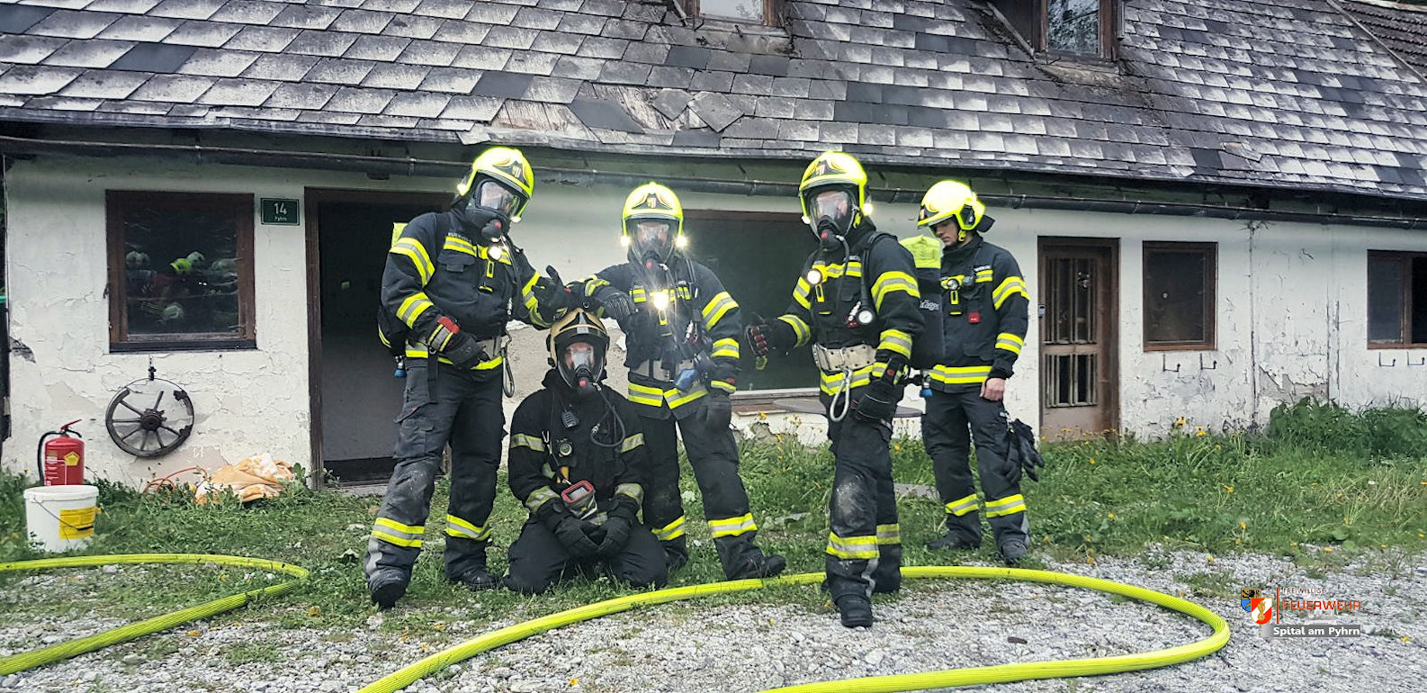 Gemeinsame Atemschutzubung Mit Der Feuerwehr Pyhrn Ff Spital Am Pyhrn