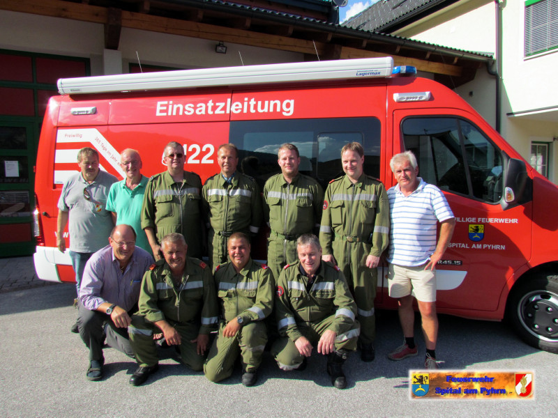 Die Feuerwehr Hat Ein Neues Kommandofahrzeug Ff Spital Am Pyhrn