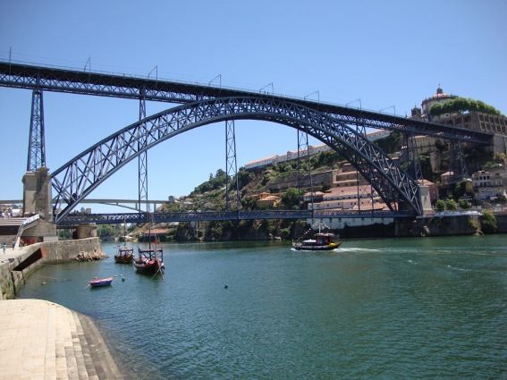 Pont Dom Luis I à Porto