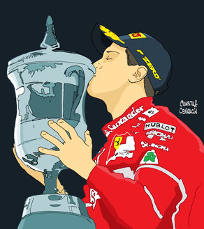 Sebastian Vettel by Muneta & Cerracín