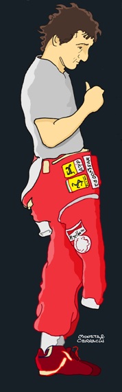 Alain Prost by Muneta & Cerracín